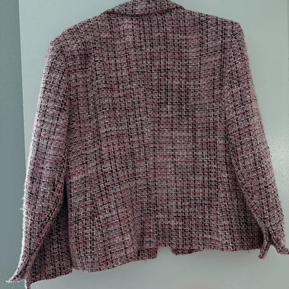 Pink Tweed Jacket - Picture 2 of 3